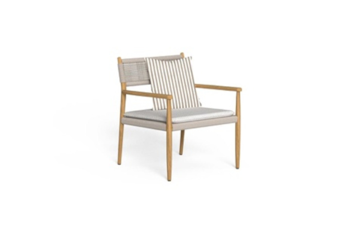 Dolcevita Teak Sillón Lounge con Brazos